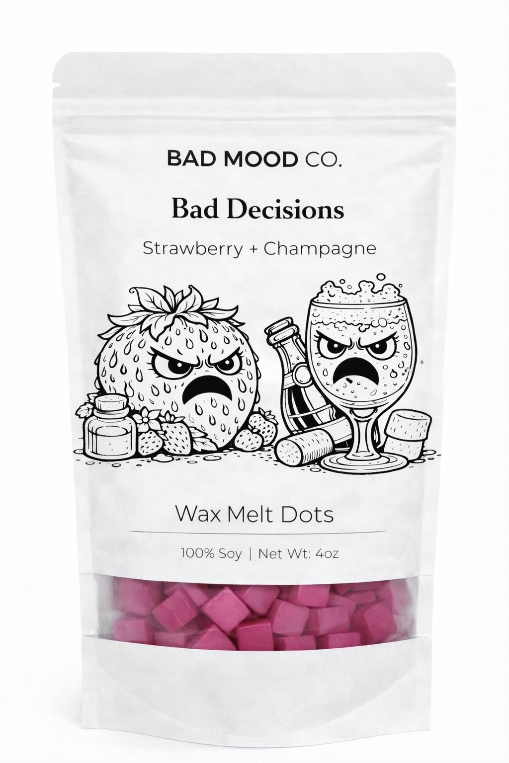Bad Decisions Wax Melt Cube