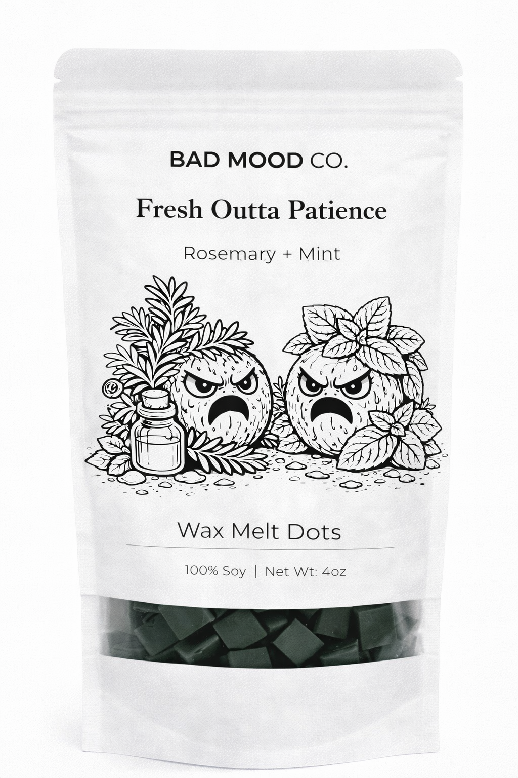 Fresh Outta Patience Wax Melt Cube