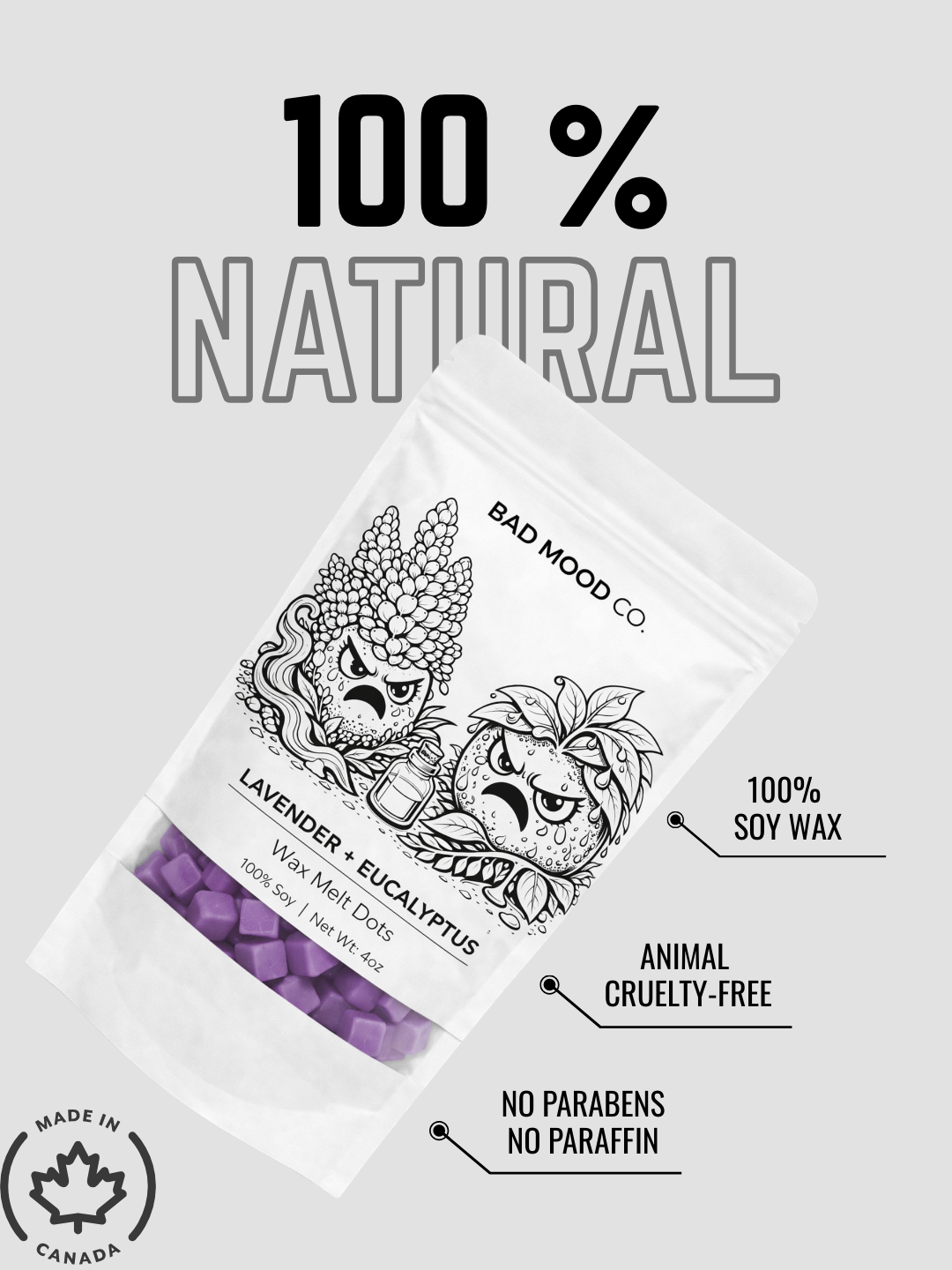 Mentally Exhausted Wax Melt Cube