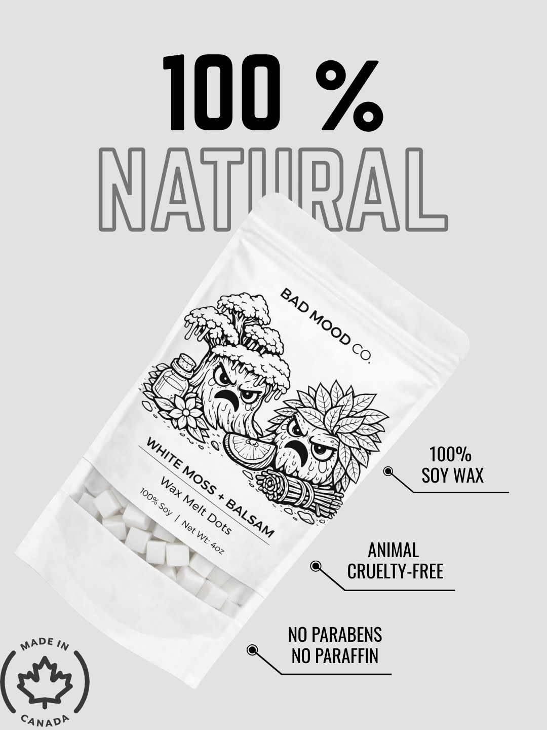 Seasonal Depression Wax Melt Cube