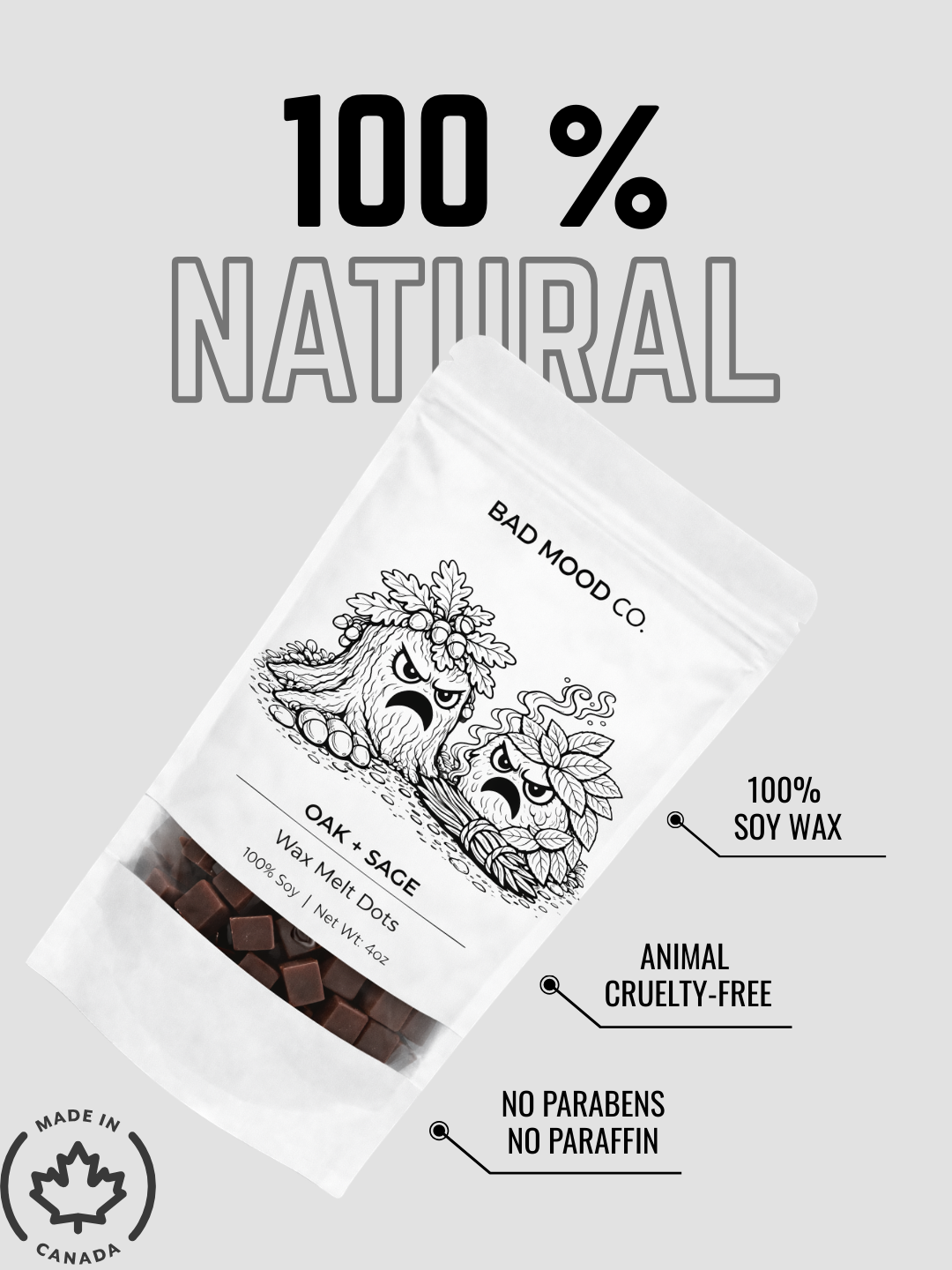 Stump'd Wax Melt Cube