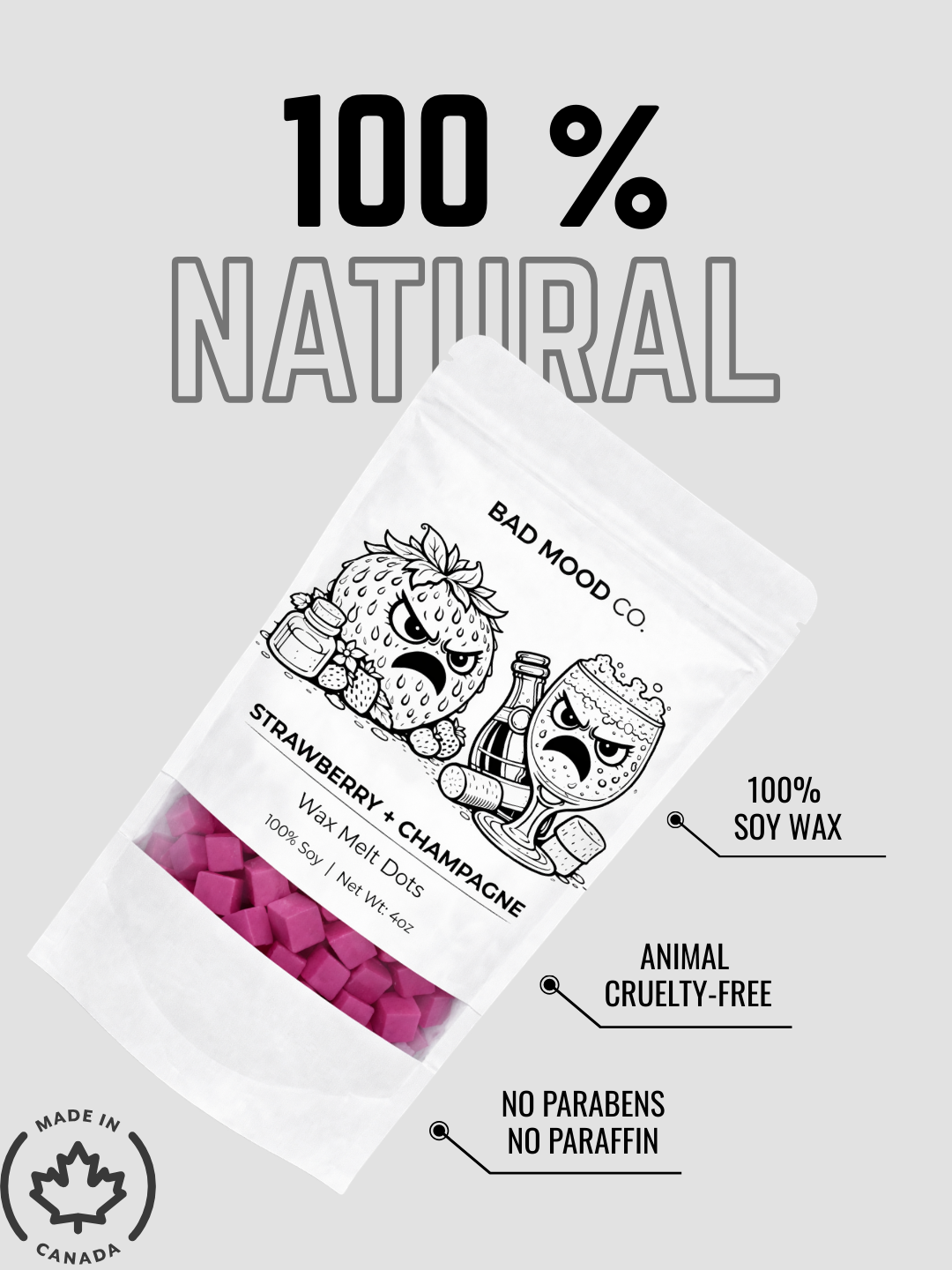 Bad Decisions Wax Melt Cube