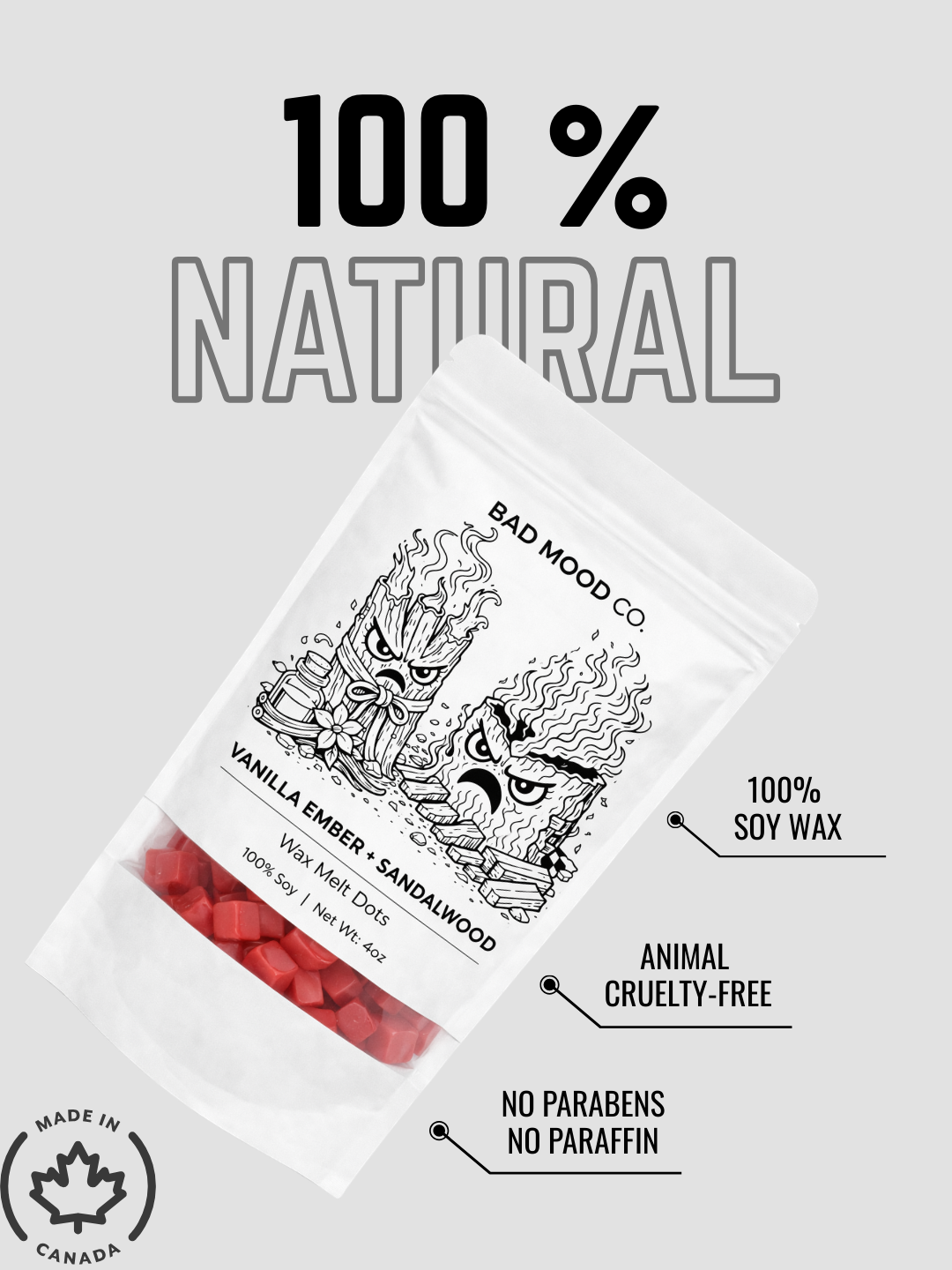 Burnt Out Wax Melt Cube