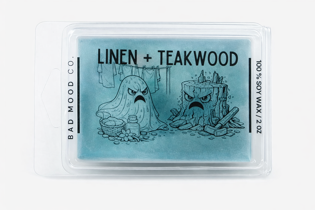 LINEN + TEAKWOOD
